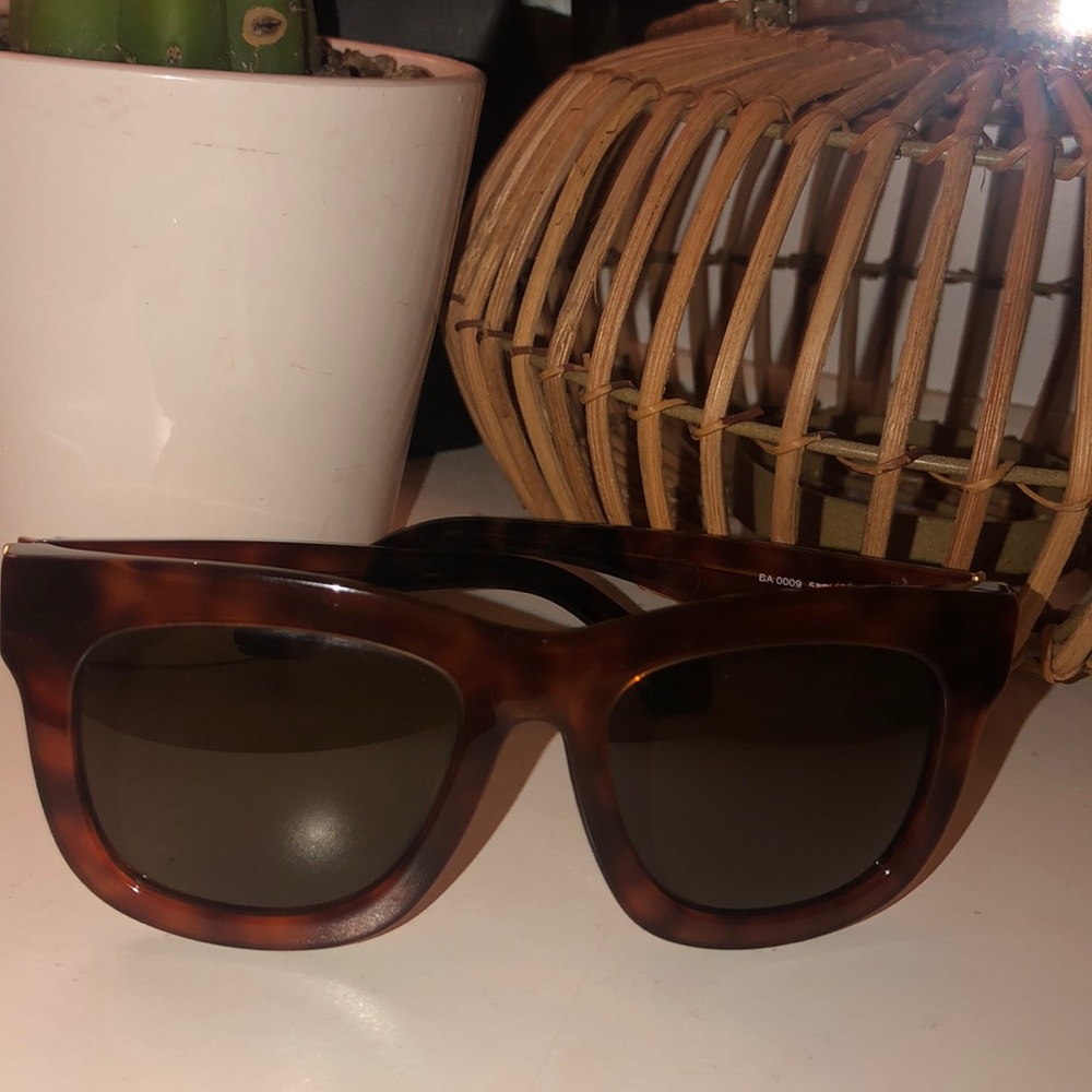 Balenciaga Tortoise Shell Sunglasses